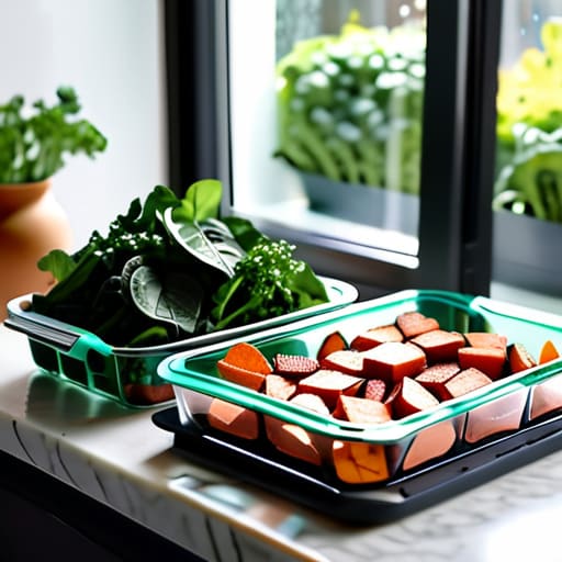 Meal prepping using The "Component" Method.