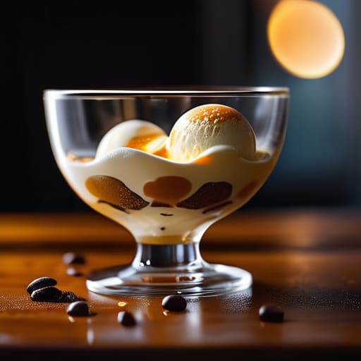 The "I Can't Even" Affogato dessert.