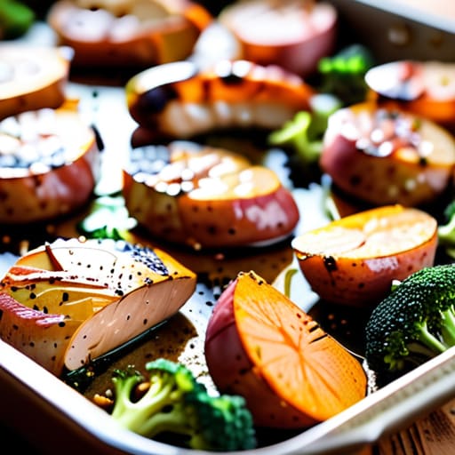 Sheet Pan Sausage and Veggie Roast.