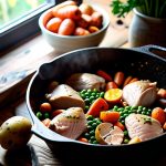 Easy one pot meals for quick cleanup.