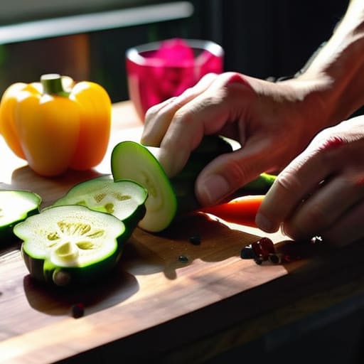 Learn how to prep vegetables safely.