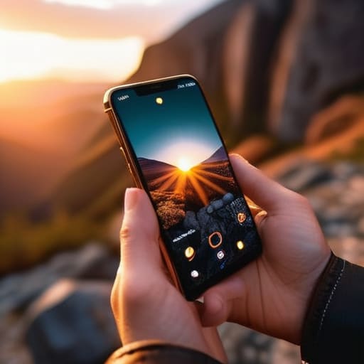 How to take better phone photos tips.