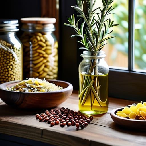Pantry staples to always have for cooking.